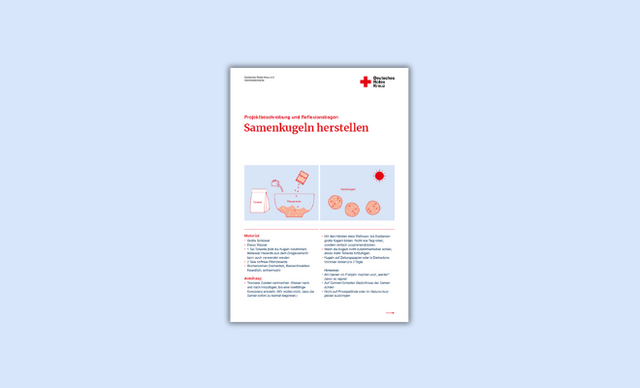 Samenkugeln Download der Anleitung "Samenkugeln herstellen"