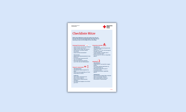 Checkliste Checkliste Vorlage für Kitas